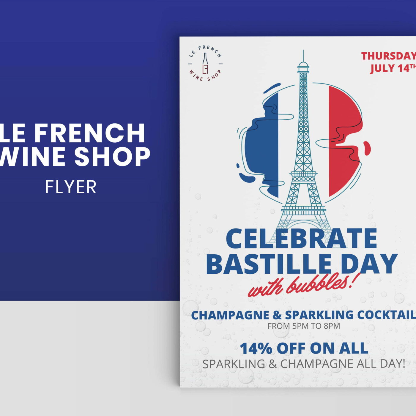 Le French Wine Shop Flyer